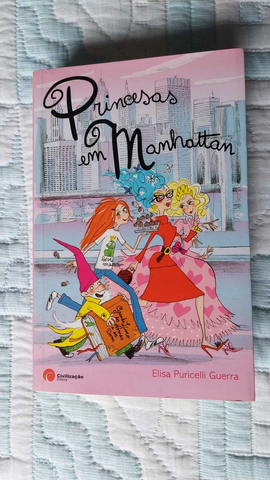 Livro infantojuvenil "Princesas em Manhattan"