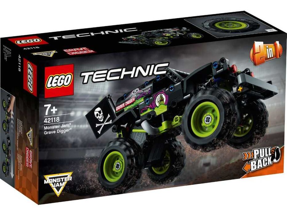 Новий Lego Technic 42118 Monster Jam Grave Digger