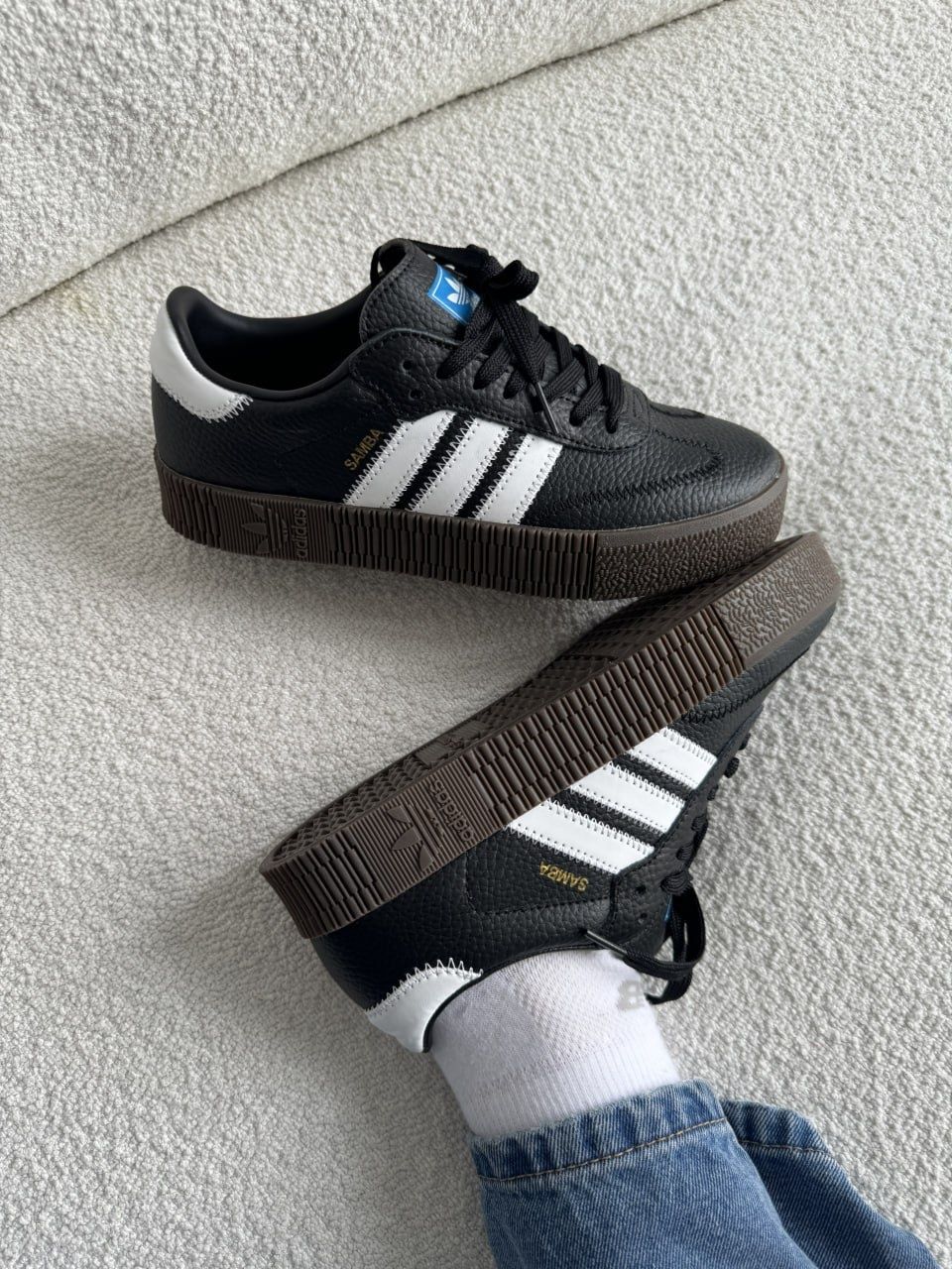 Жіночі кросівки Adidas Samba Rose W Black Gum