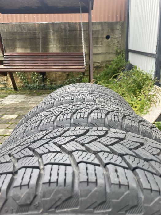 Диски Ford r15 4*108 в зборі із зимовою гумою michelin 185/60