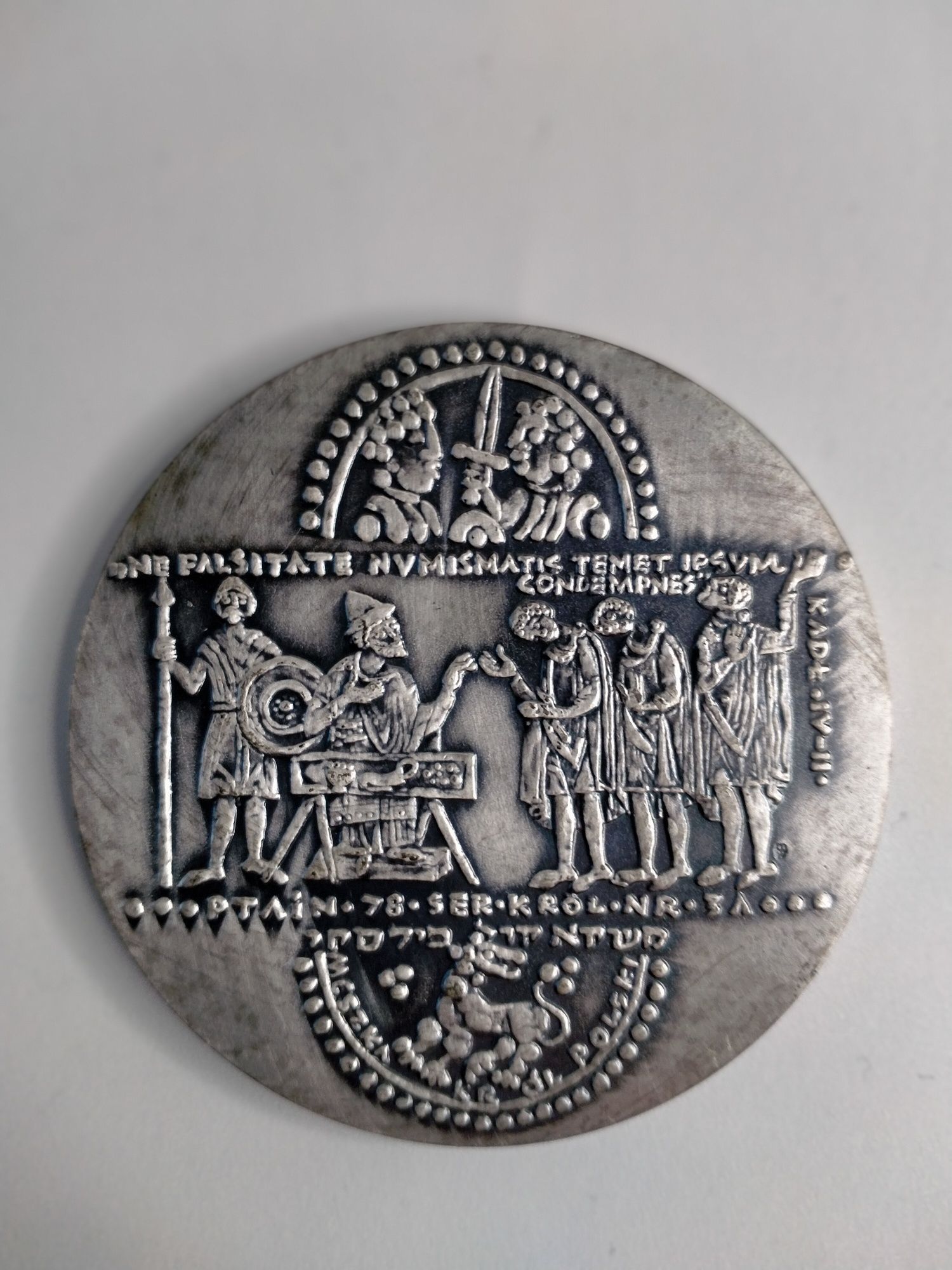 Medal Ptain seria królewska nr 3 a