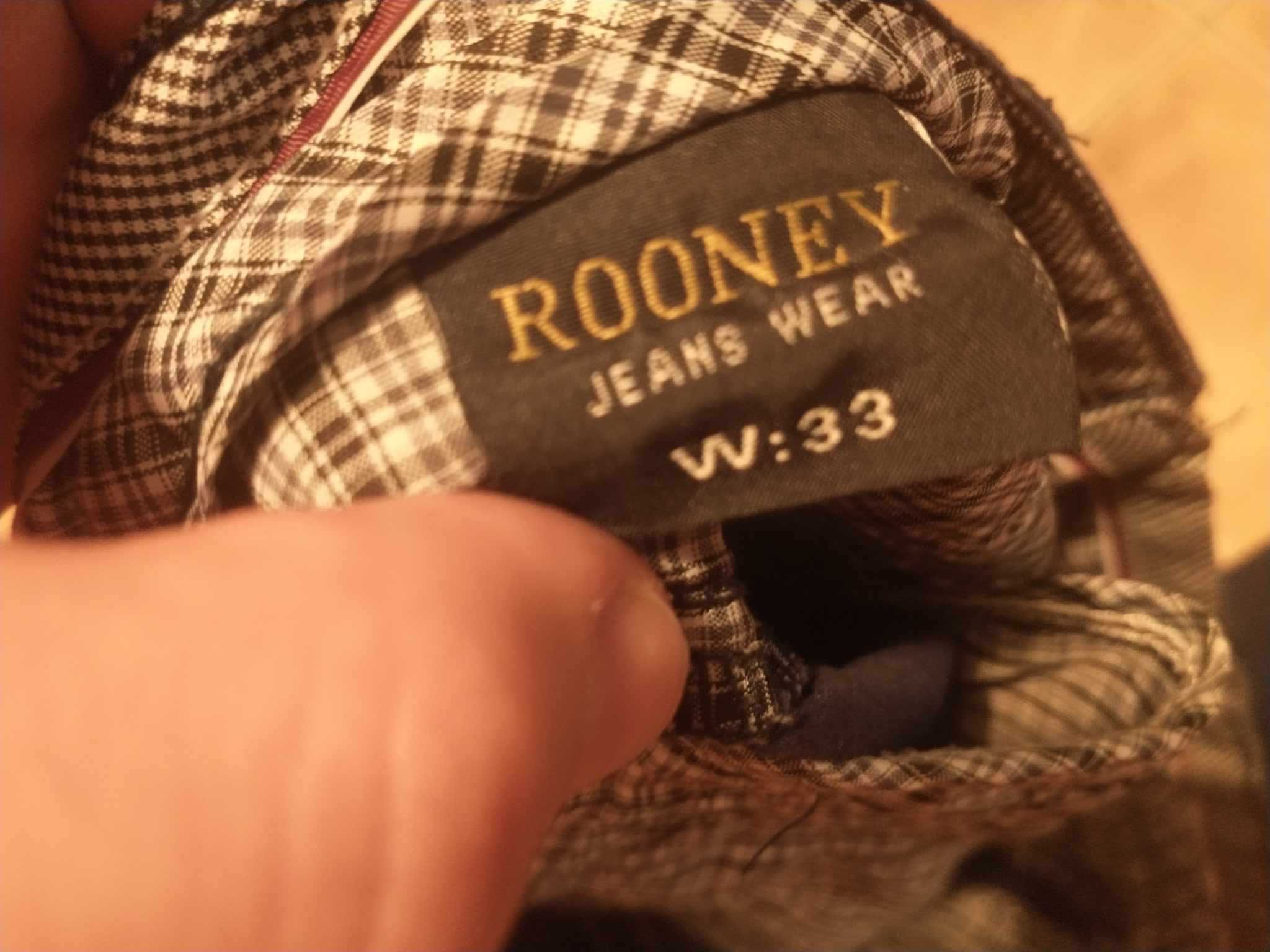 Eleganckie Spodnie Granatowe Rooney