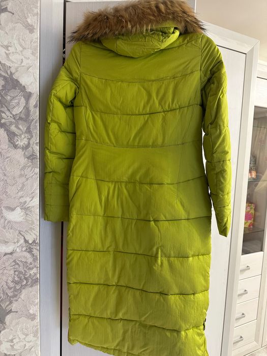 Зимове стьобане пальто