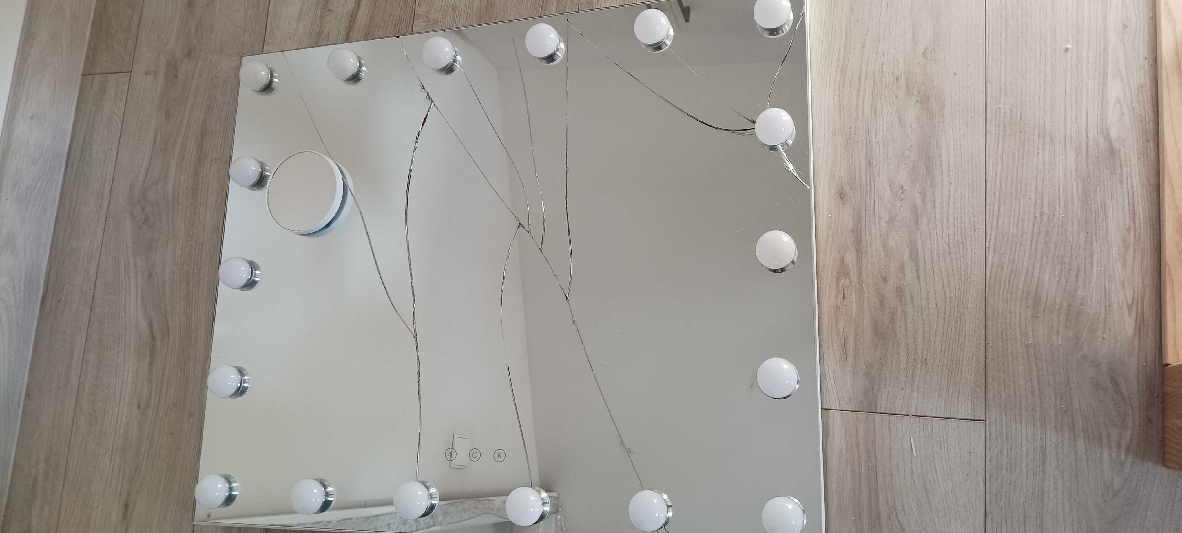 Lustro do makijażu led
