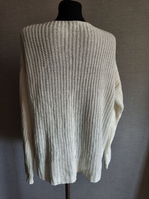 Sweterek damski kremowy rozmiar L
