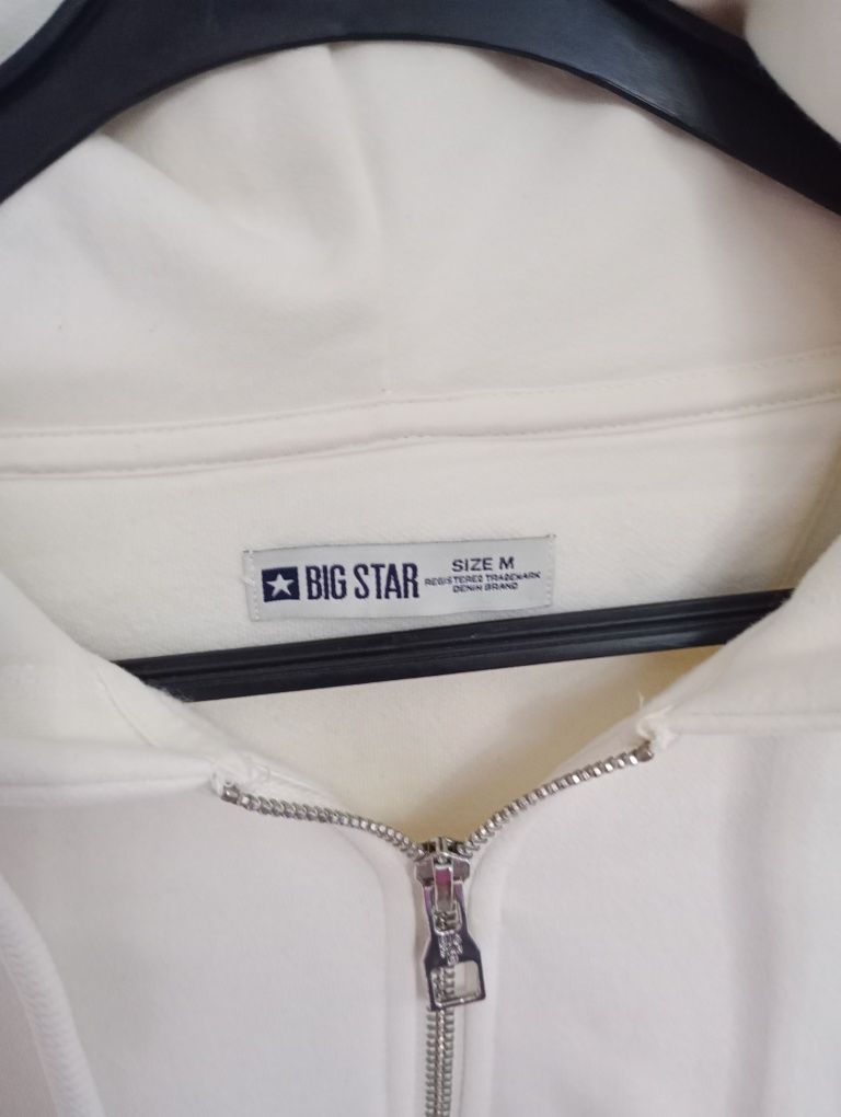 Bluza kremowa damska Big Star.Rozmiar M