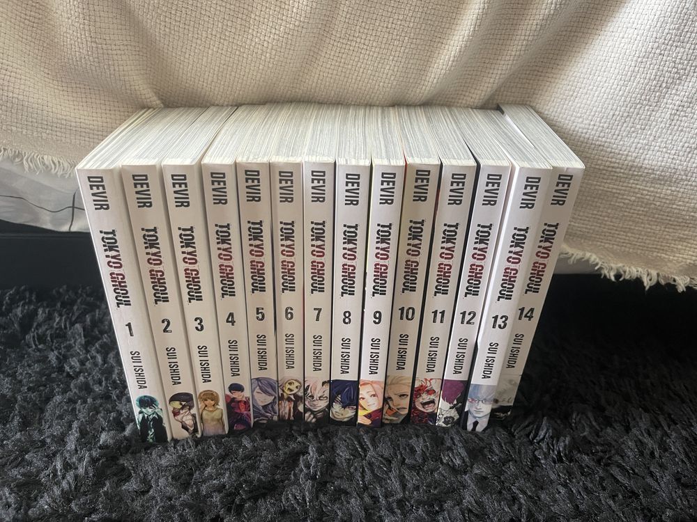 Coleção completa Tokyo ghoul versão pt