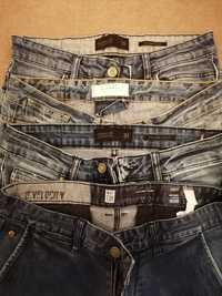 4 x pary jeansy 3 x Reserved i 1 x Diverse (rozmiary 31)