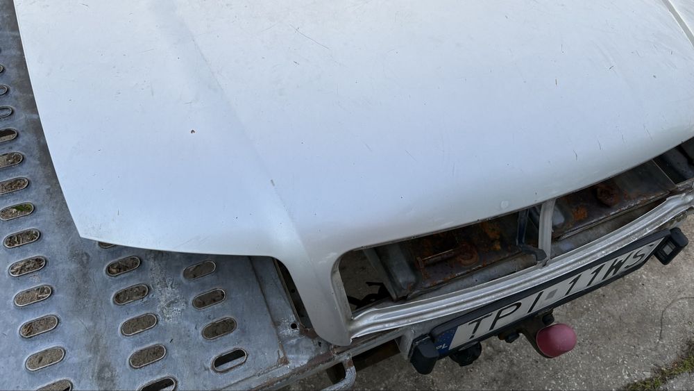Audi a4 b6 ly7w maska przednia przód pokrywa silnika srebrna