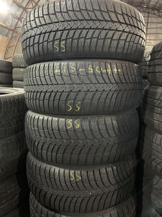 Шины б/у зима 215/50-R17 Kumho I Zen KW23