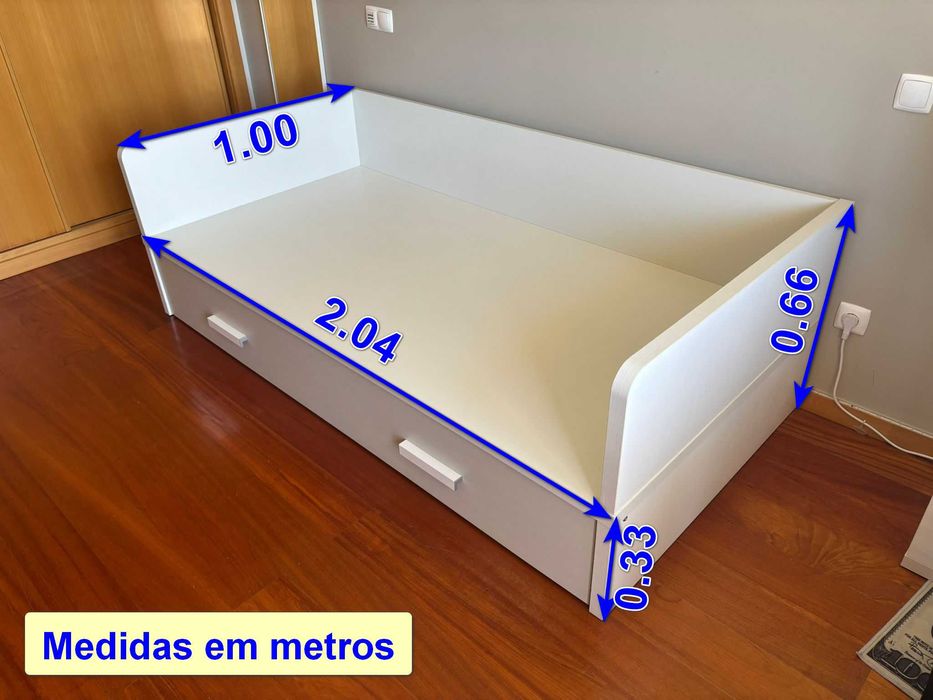 Mobilia de quarto de solteiro completa - Quarto Colorido