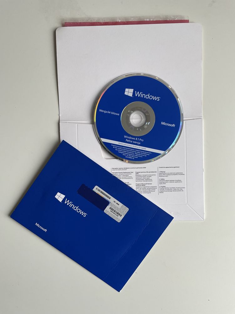 Windows 8 8.1 pro plyta instalacyjna oryginalna