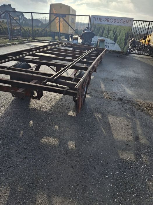 Przyczepa  rolnicza _ KRONE optimat 3tony _ niska