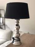 Lampa glamour + klosz