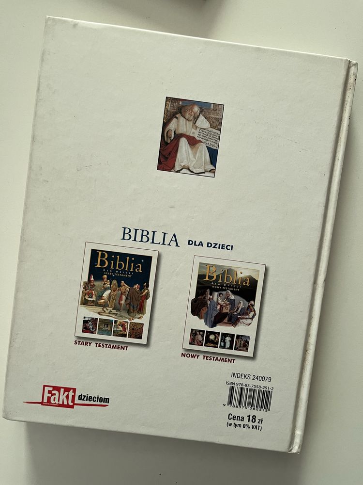 Biblia dla dzieci stary testament