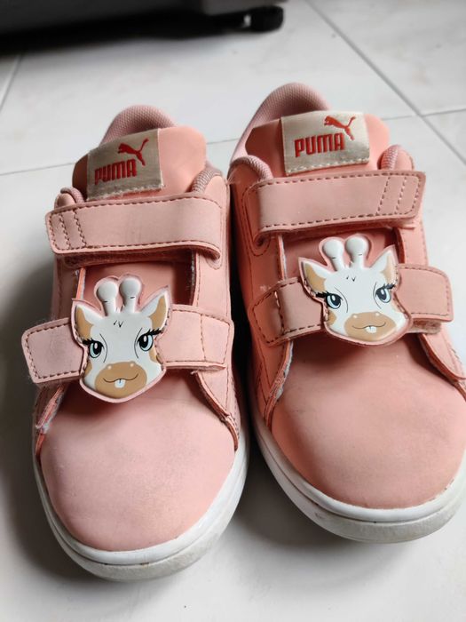 Ténis criança da marca Puma Smash muito pouco usados