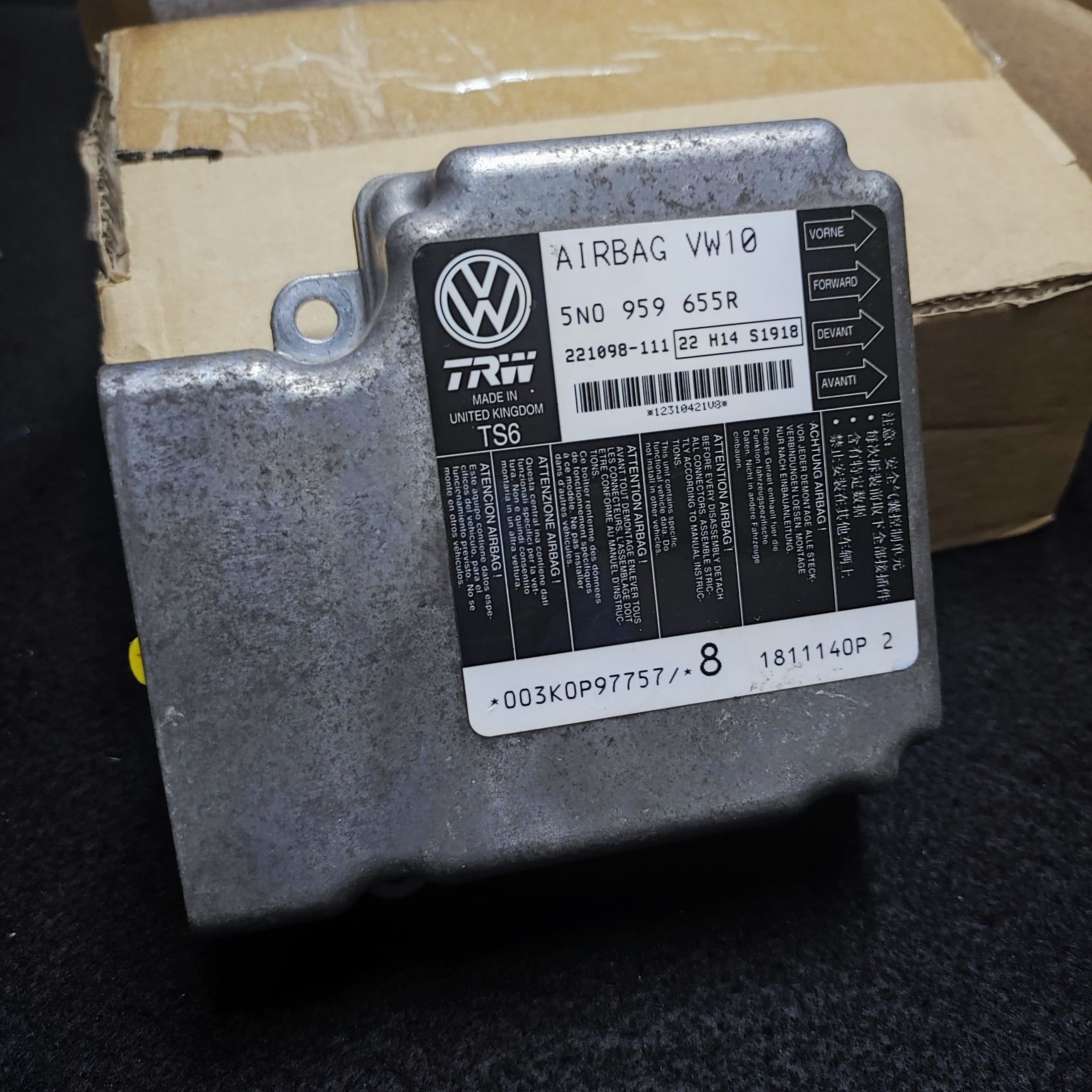 Módulo Airbag VW Passat