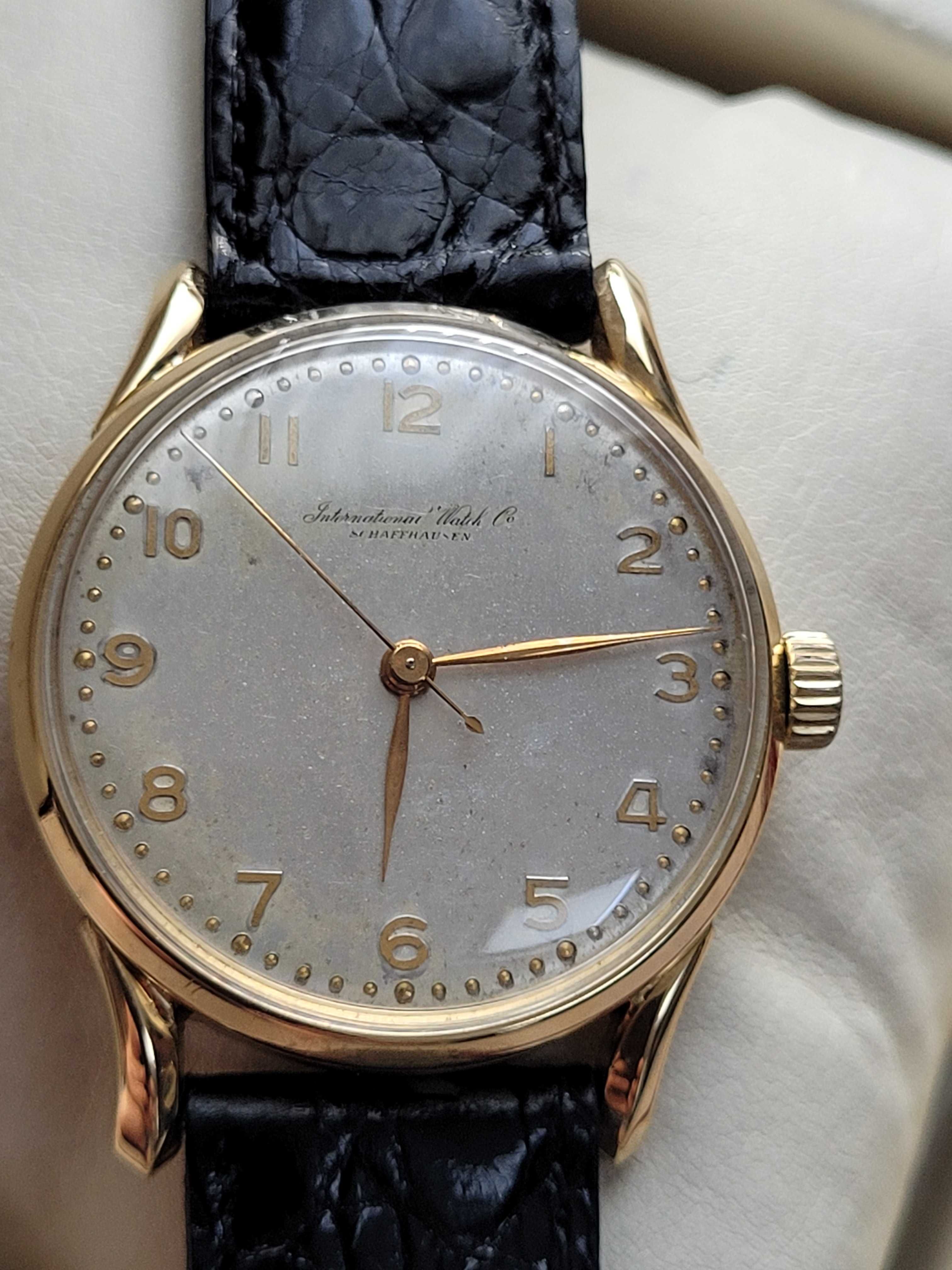 Złoty Zegarek IWC Schaffhausen Złoto 18k 750 cal 89