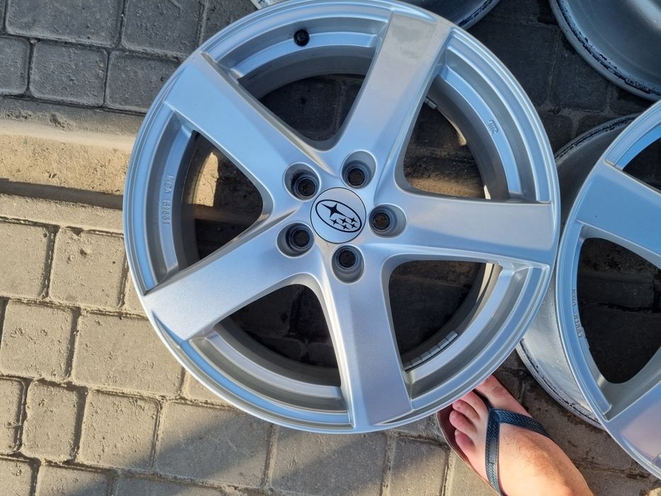 Диски 5×100 r17 et48 SUBARU