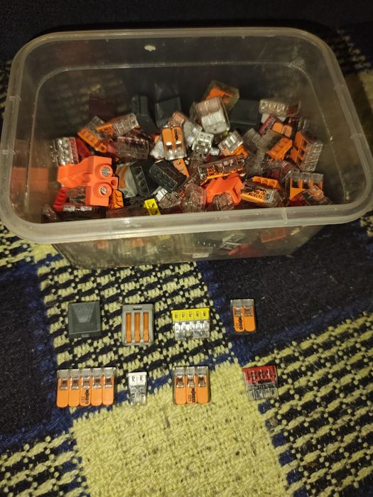 Złączki WAGO różnego rodzaju