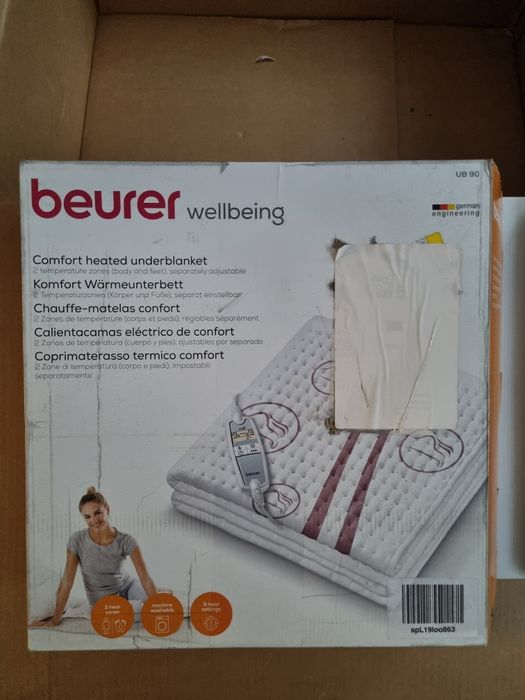 Mata nakładka elektryczna na łóżko BEURER UB90 150X80