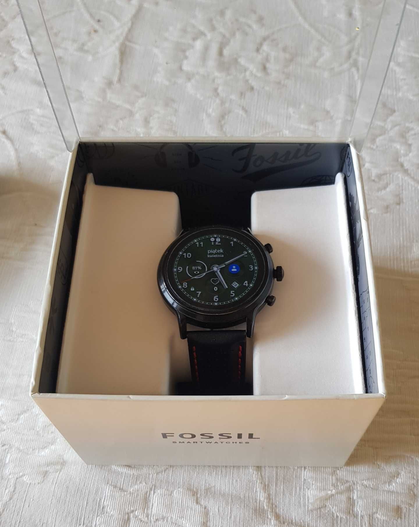 Smartwatch Fossil Gen5 obsługa płatności, dzwonienia, sms stan idealny