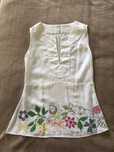 Blusa Sacoor Woman bordada a missangas em tecido Rami