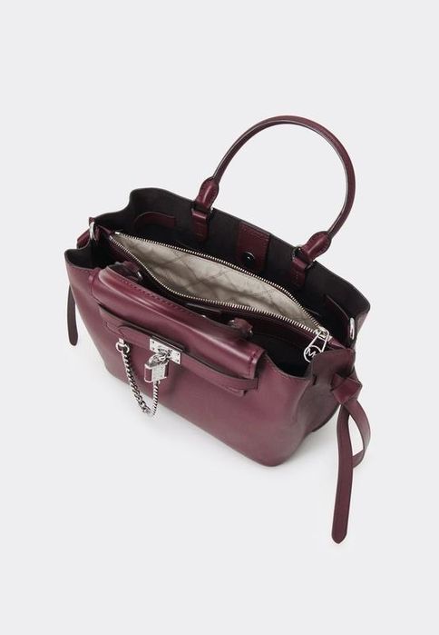 Шкіряна сумка сетчел michael kors