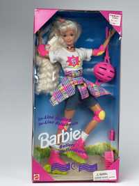 In-Line Skating Barbie Doll with Rollerskates 1995 Mattel