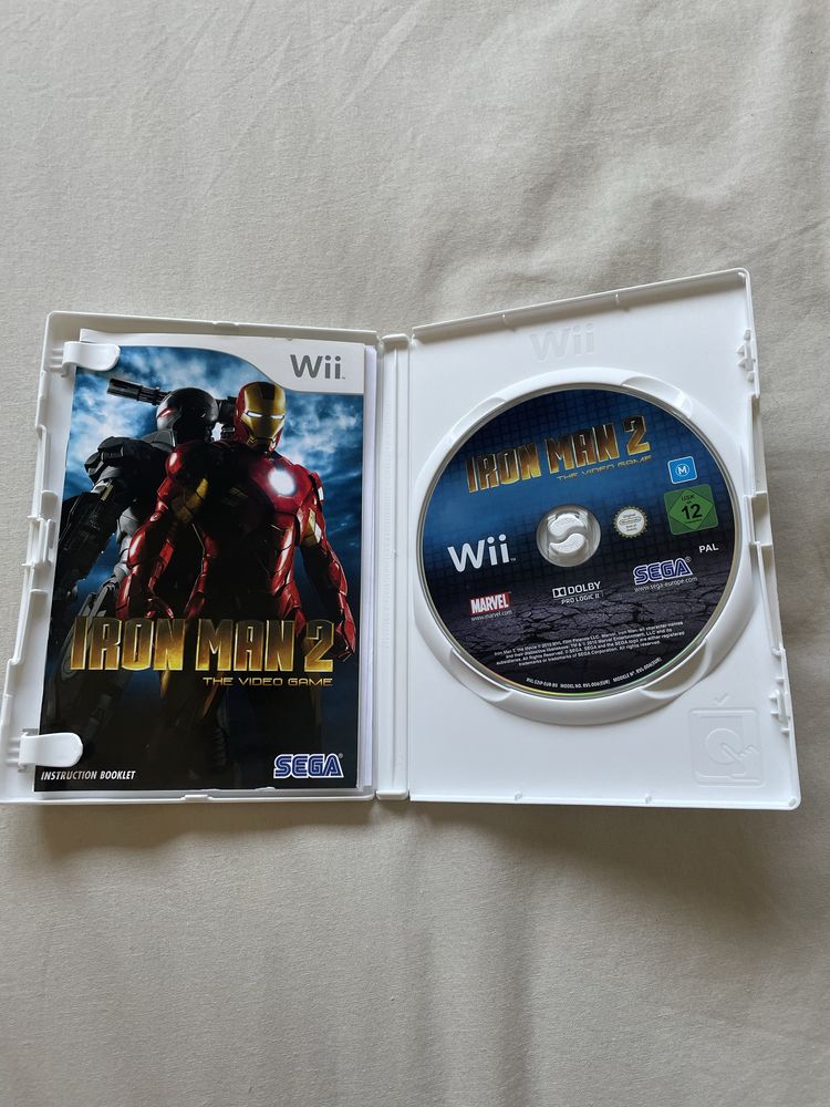 Jogo do Iron Man 2 para a Wii