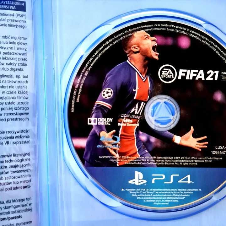 Fifa 21 PL Polski Komentarz Ps4 2021 POLSKI DUBBING