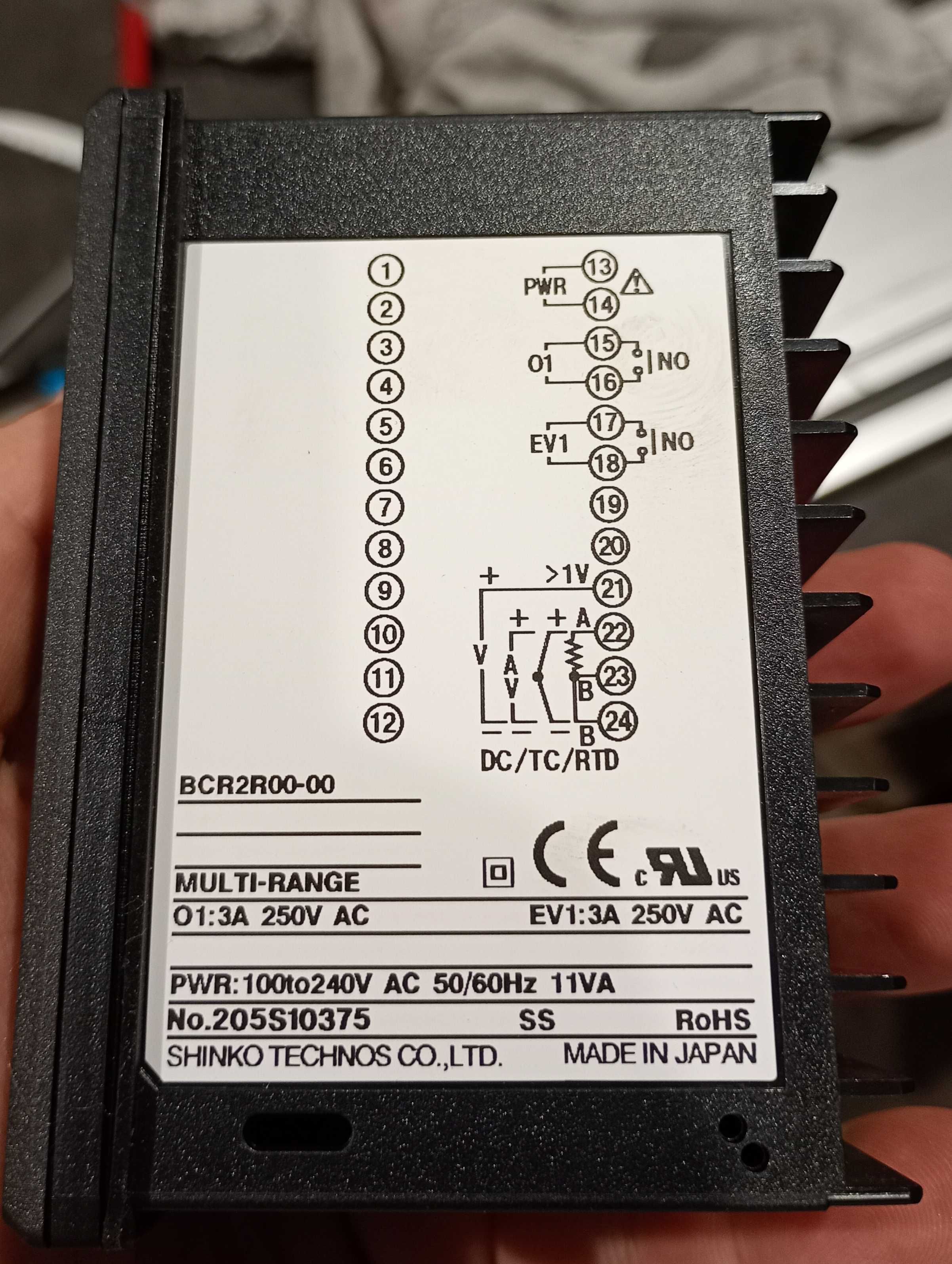 Regulator temperatury Shinko BCR2R00-00
