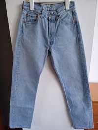 Винтажные джинсы унисекс LEVIS 501 оригинал USA 28×30