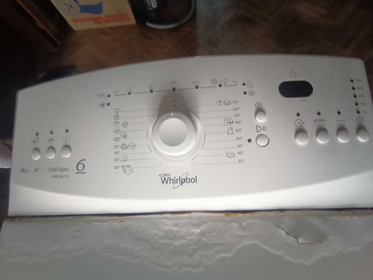 пральна машина Whirlpool awe 66710
