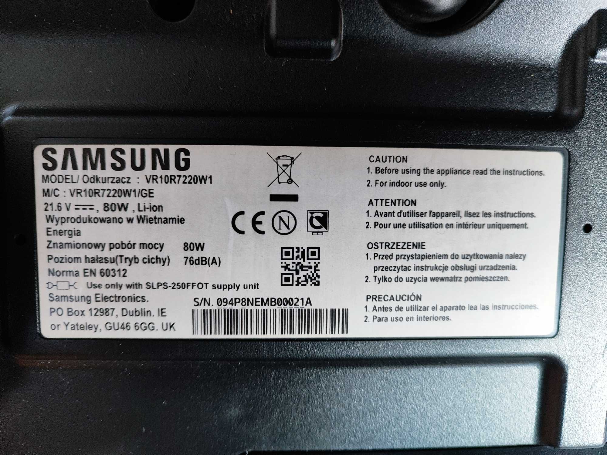 Odkurzacz automatyczny Samsung