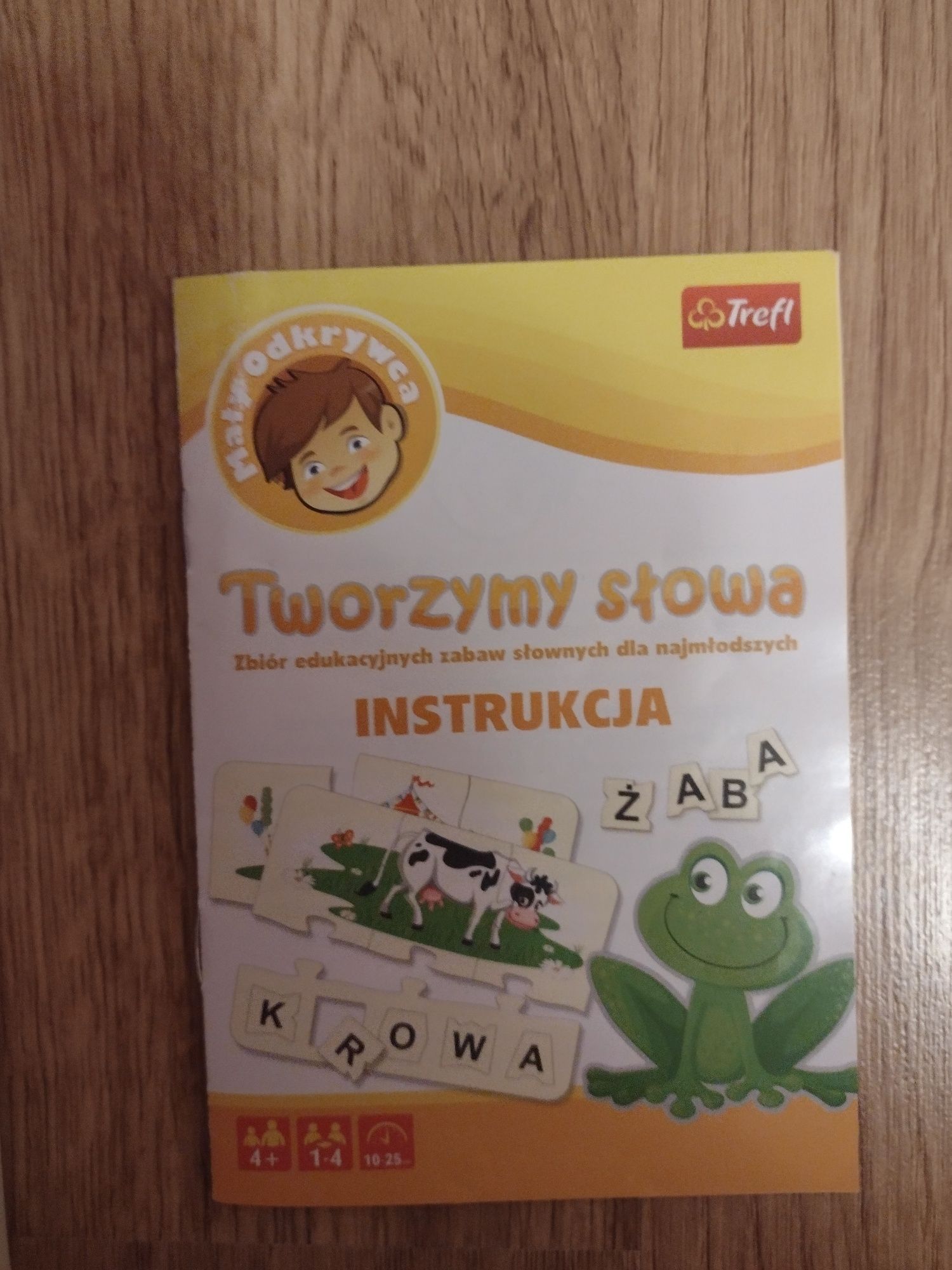 Układanka literkowa "Tworzymy słowa" Trefl