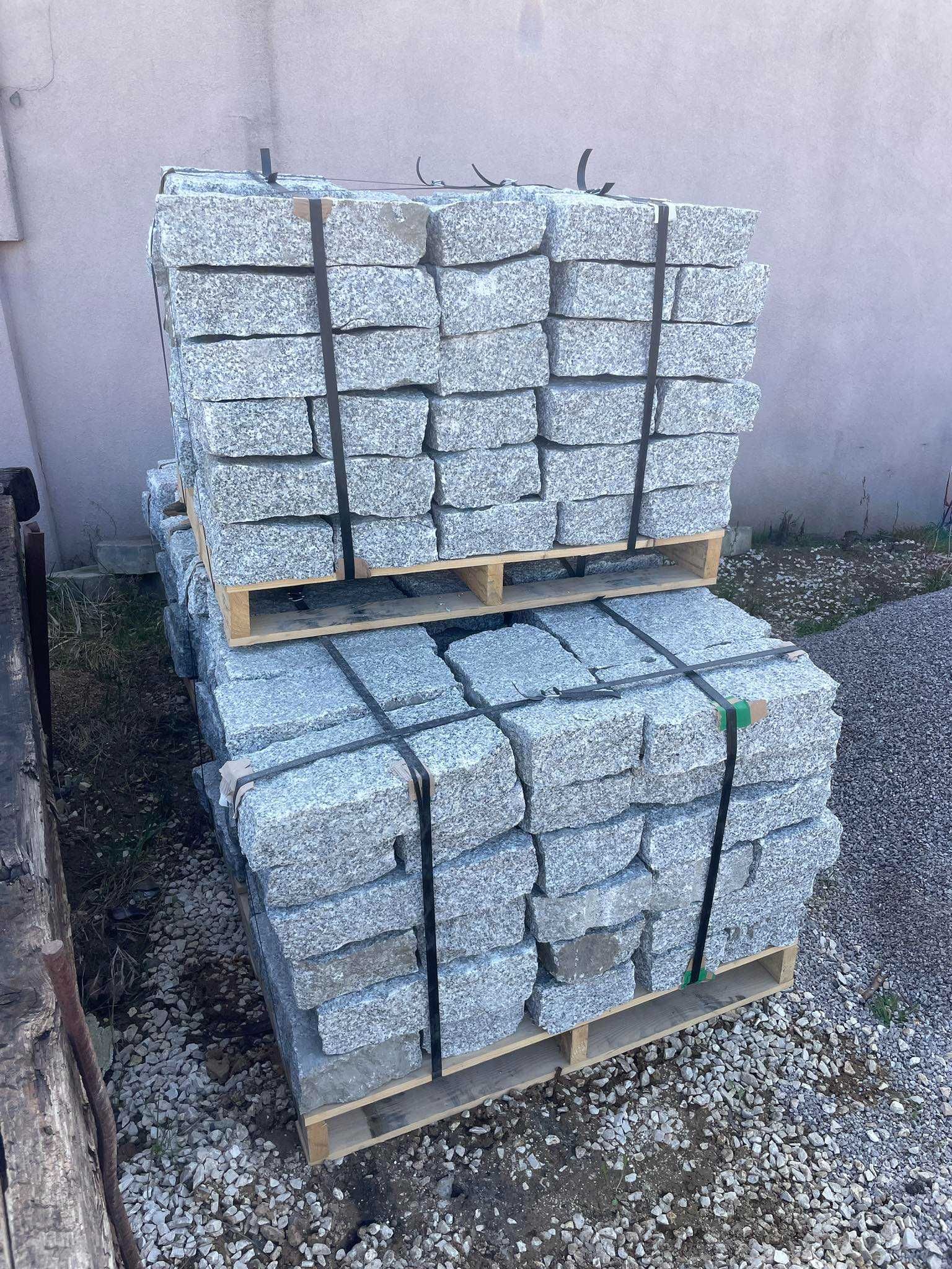 Krawężnik Granitowy 10x20x40 cm Opornik Kamień Murowy Kostka Formak