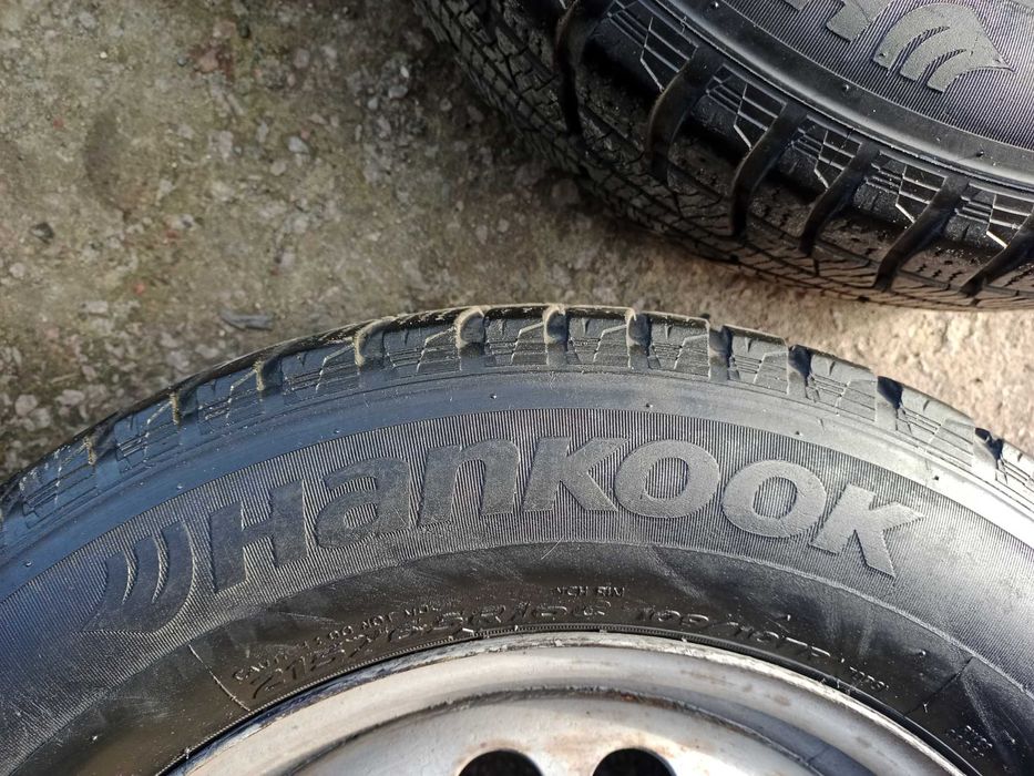 Гума Hankook-Корея.215/65,16 C. на дисках R-16. VW. Зима.