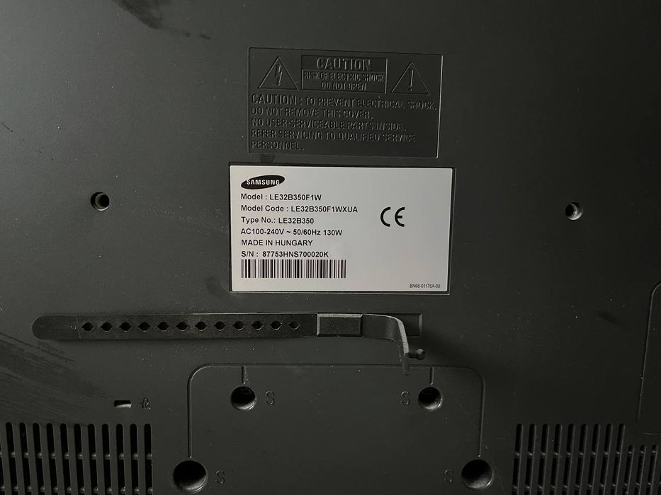Телевізор Samsung LE32B350F1W 32 дюйма