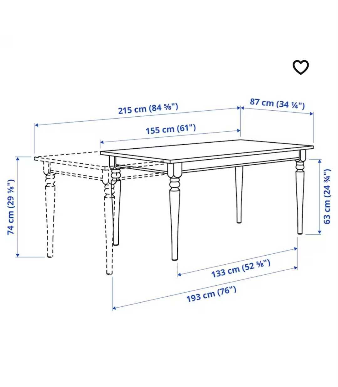 Mesa Branca IKEA