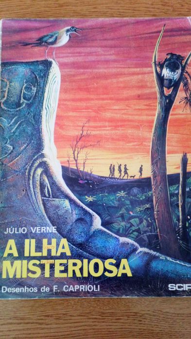 A ilha misteriosa, Júlio Verne (BD)