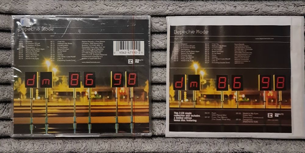 Depeche Mode The Singles 86 98 plus Promo CD USA