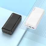 Borofone Power Bank 30000mAh BJ27B Pindar - 2xUSB - czarny lub bialy