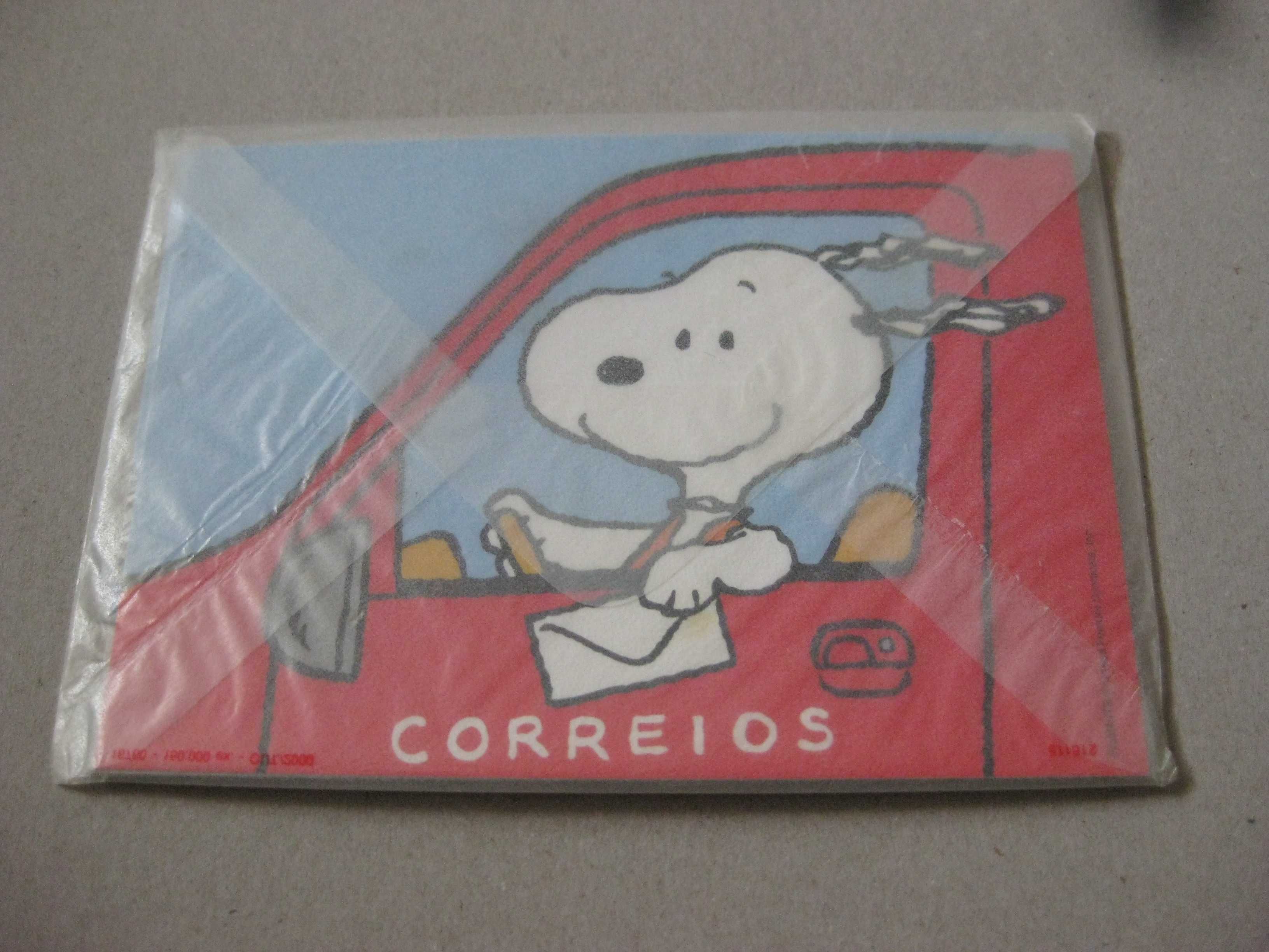 Bilhetes Postais Snoopy CTT