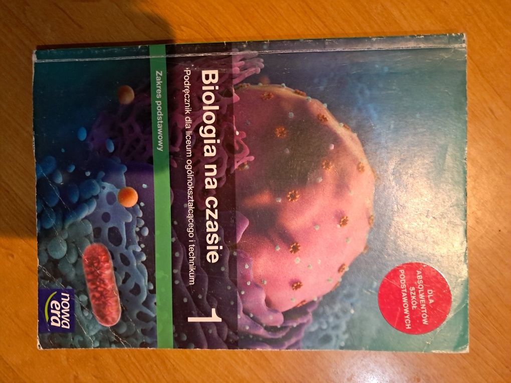 Książka do biologii klasa 1