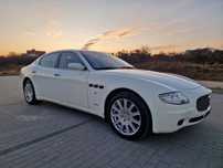 Maserati Quattroporte Maserati quattroporte białe japonia zamiana