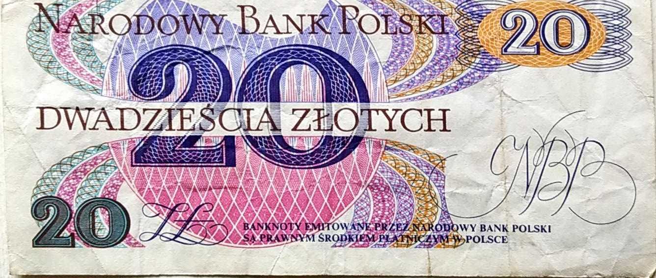 20 złotych 1982-ser.W