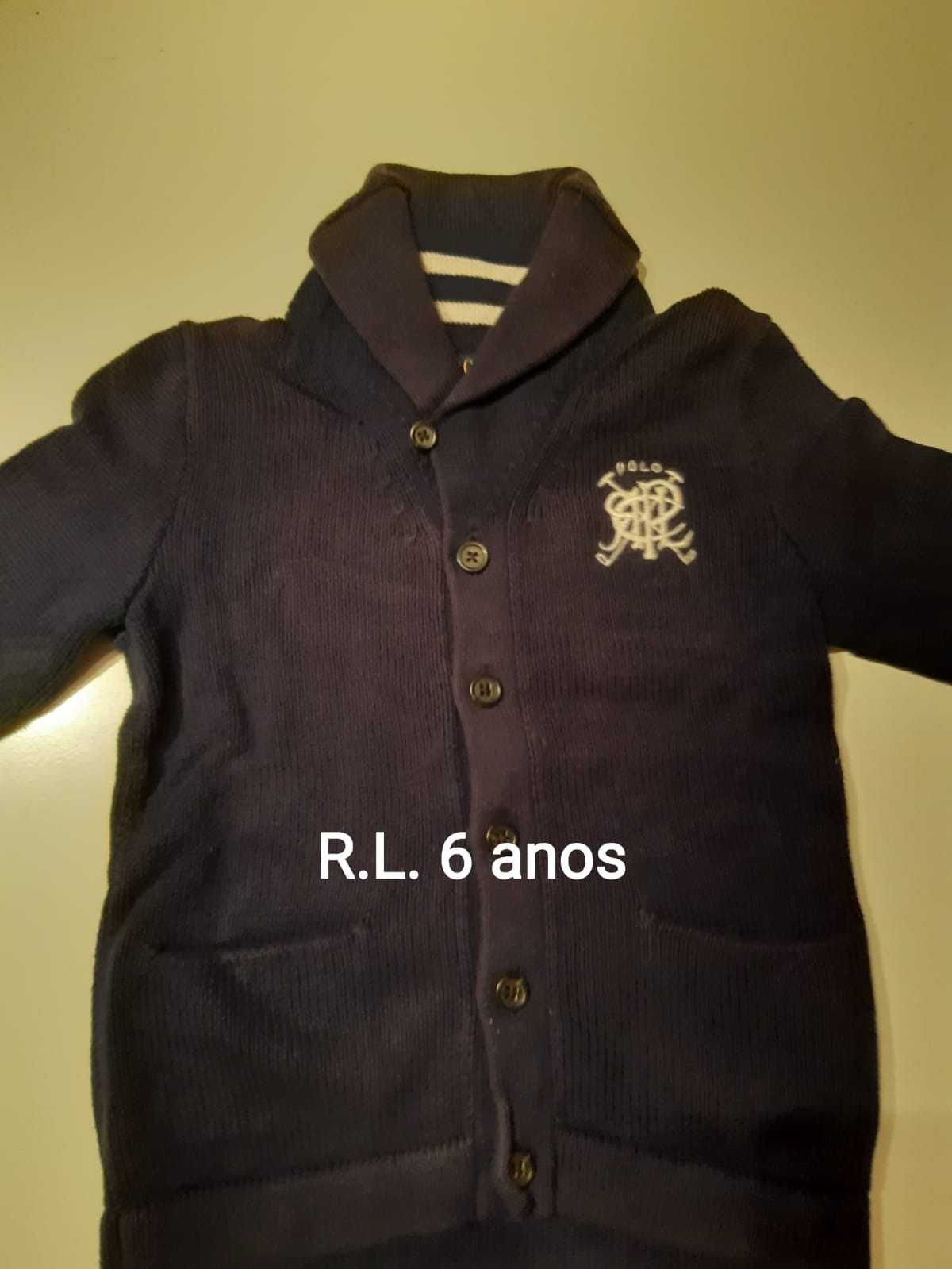 Roupas de marca originais 6 anos