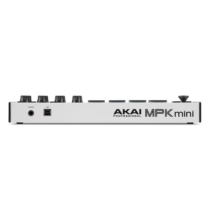 Akai Professional MPK Mini Mk3 White - klawiatura sterująca