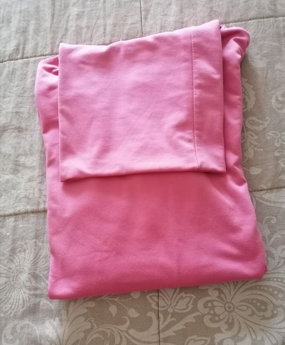 Camisola gola alta rosa